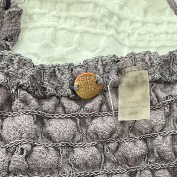 Free People Purple Lace Mini Dress - Picture 2 of 5